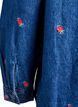 Denimskjorte med broderte jordbær, Blå, Packshot image number 3
