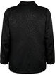 Jacquard-blazer i viskose, ton-i-ton, Black, Packshot image number 1
