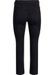 Slim fit jeans med vanlig midje, Black, Packshot image number 1