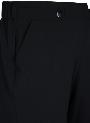 7/8-bukser med løs passform, Black, Packshot image number 2