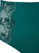 Hipstertruse med blonder og høyt liv, Green-Blue Slate, Packshot image number 2