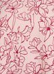 Kortermet bluse med rund hals, Rosa, Packshot image number 2