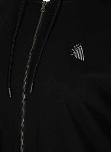Hettegenser med trykk, Black WOD, Packshot image number 2