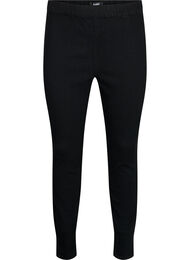 FLASH - Tettsittende jeggings med høyt liv, Black