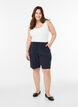 L&oslash;s shorts av bomull med lommer, Bl&aring;, Model image number 1