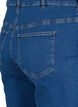 Gemma jeans med høy midje og rett passform, Blå, Packshot image number 3