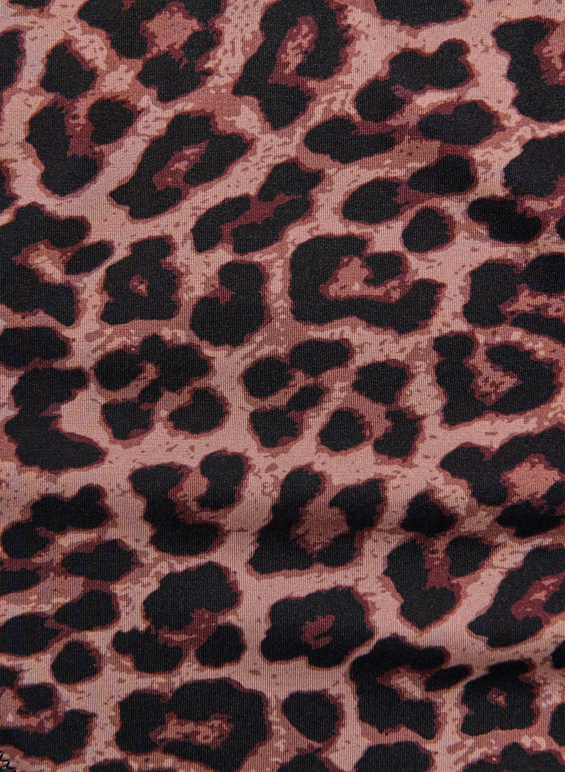 Zizzi Leopard bikini-string, Brun, Packshot image number 2
