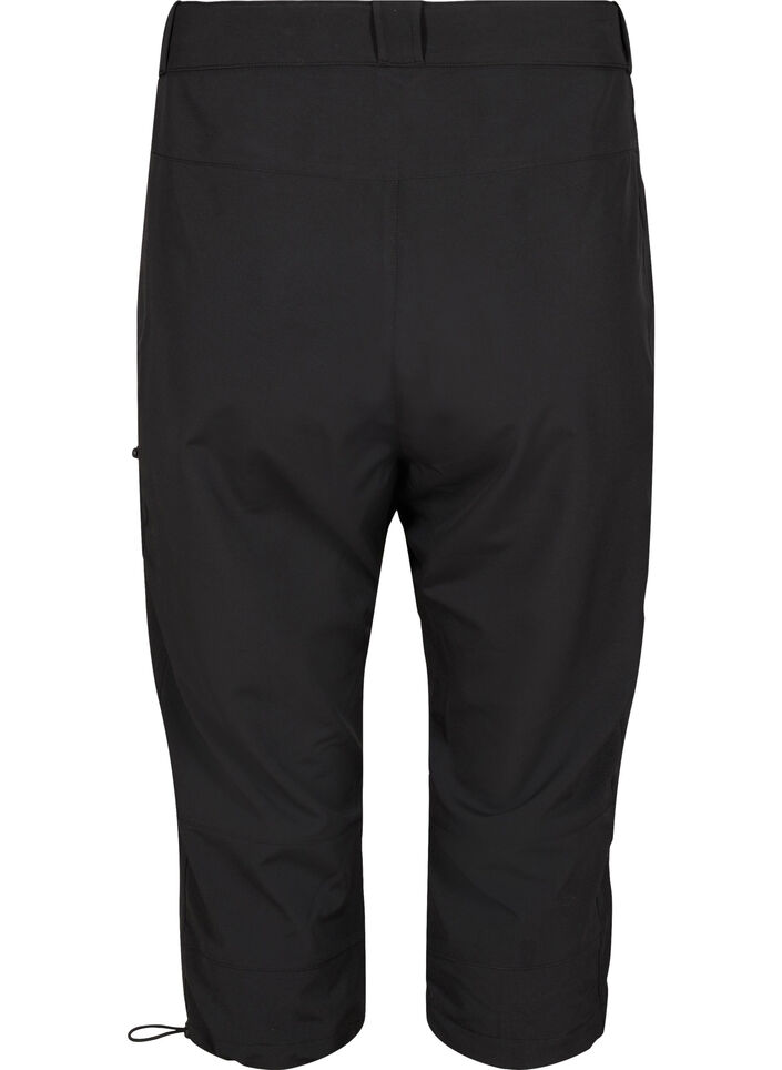 Capribukser til tur med lommer, Black, Packshot image number 1
