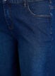 FLASH - Løse denimshorts med høy midje, Blå, Packshot image number 2