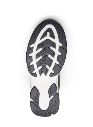 Zizzi Wide fit - Mesh sneakers, Grønn, Packshot image number 4