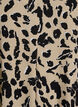 Viskose A-linjekjole, Beige, Packshot image number 2