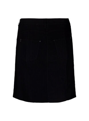 Kort skjørt med innvendig shorts, Black, Packshot image number 1