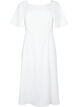 Festkjole i empiresnitt, Bright White, Packshot image number 0