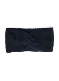 Strikket pannebånd, Black