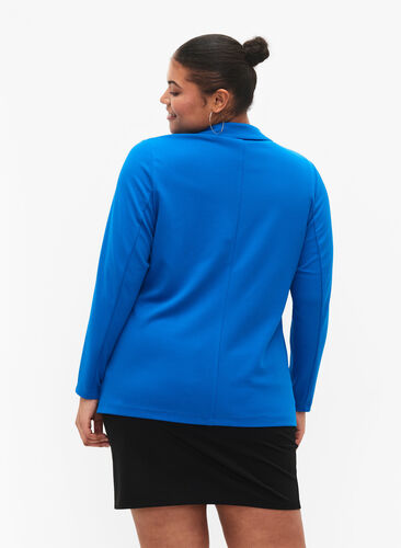 Blazer med lommer, Directoire Blue, Model image number 1