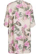 Kimono i viskose med 3/4 ermer, Vanilje, Packshot image number 1
