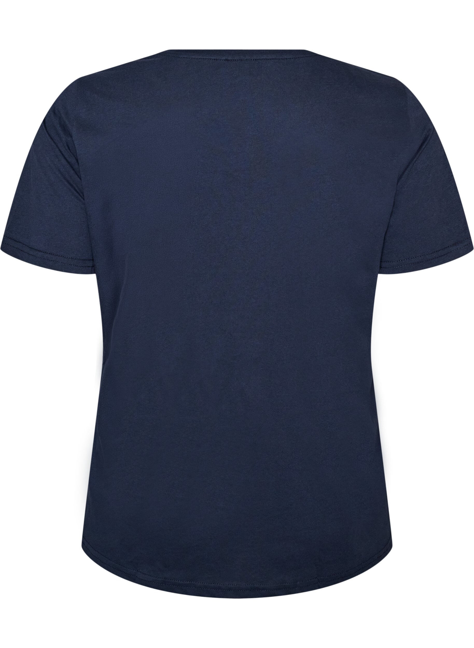 ZizziT-skjorte med trykk, 2496, Packshot image number 1