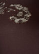 Bomulls-T-skjorte med blonderapplikasjoner, Brun, Packshot image number 2