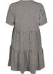 Flash - Kjole i A-linje med trykk, Black White Graphic, Packshot image number 1