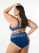 Bikinitruser med omslagsdetaljer, Bl&aring;, Model image number 2