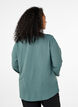 Bluse med 3/4 ermer, Gr&oslash;nn, Model image number 2