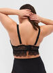 Blonde-BH med uttagbare innlegg, Black, Model image number 1