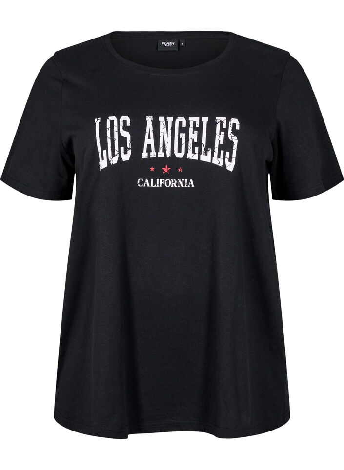 FLASH - T-skjorte med motiv, Svart, Packshot image number 0