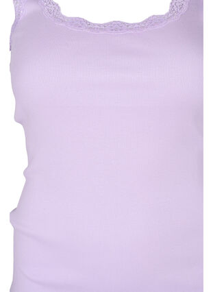 Topp med blondekant, Lilac Breeze, Packshot image number 2
