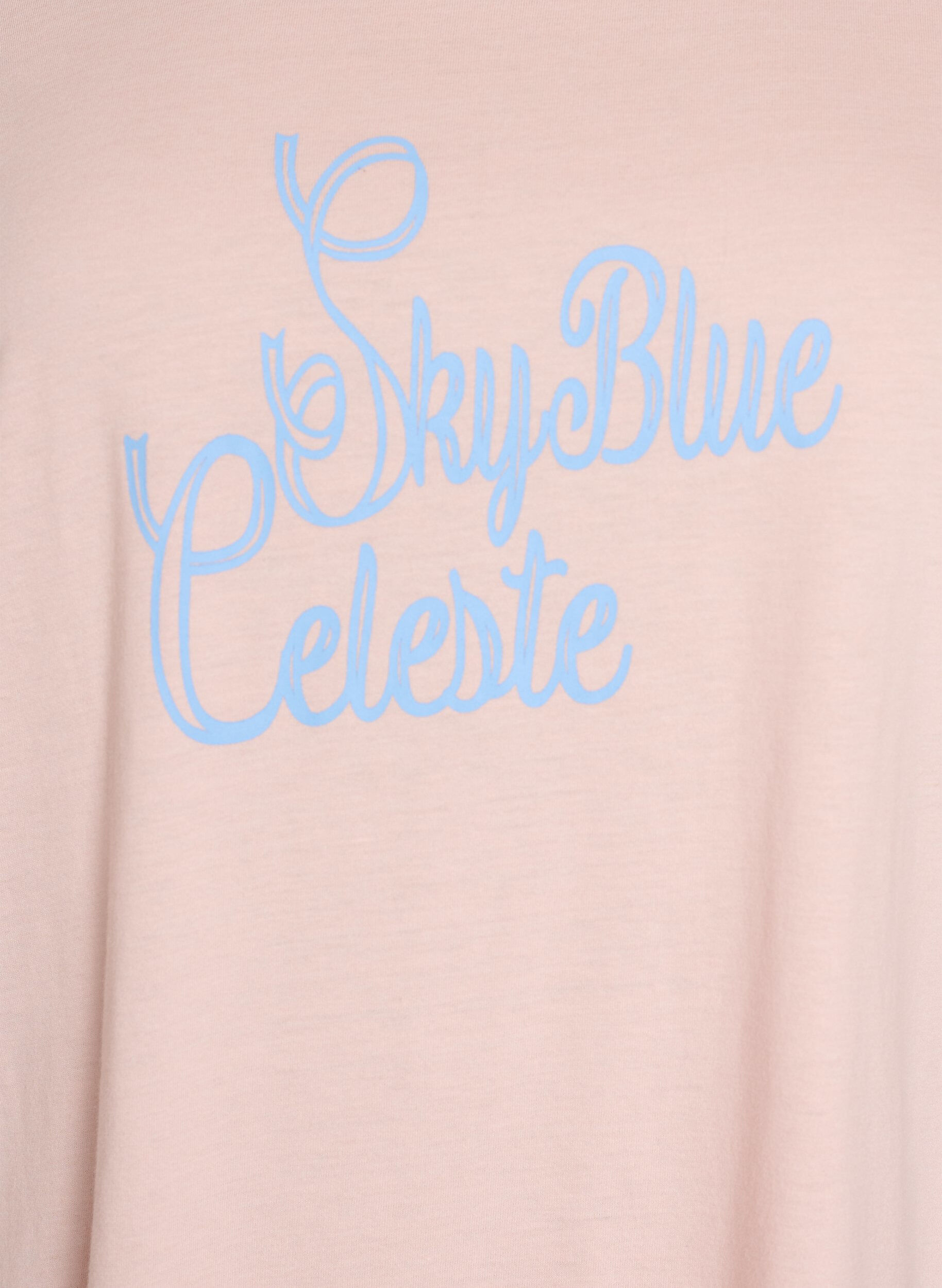 ZizziT-skjorte med trykk, Rosa, Packshot image number 2