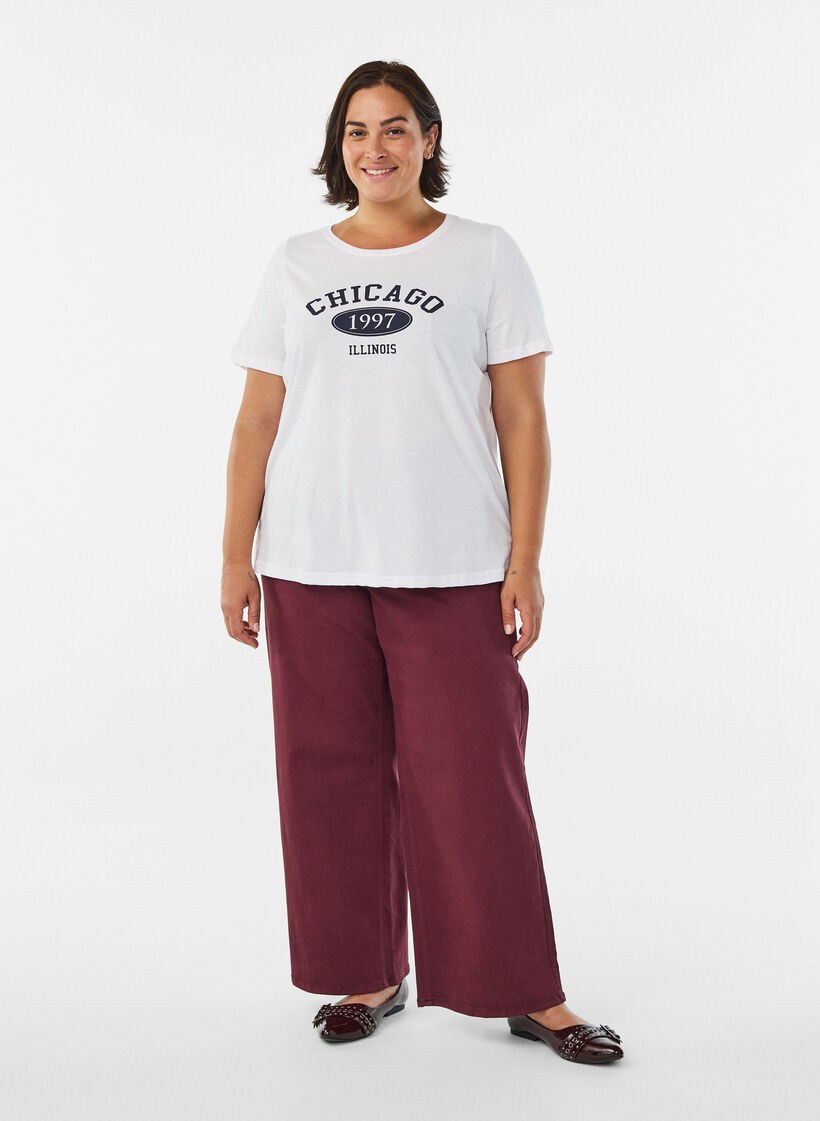 FLASH - T-skjorte med motiv, Hvit, Model image number 1