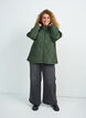 Lett vattert jakke med diamantquilt, Gr&oslash;nn, Model image number 1