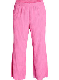 FLASH - Bukse med høy midje og vide ben, Pink Power