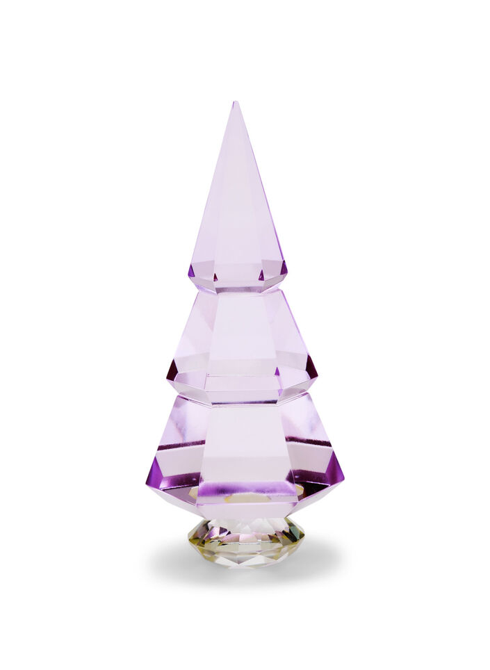 Juletre i krystallglass, Purple, Packshot image number 0