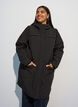 Vannavvisende softshell jakke med vattert f&ocirc;r, Svart, Model image number 0