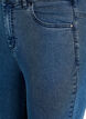 Amy jeans med h&oslash;y midje og ekstra smal passform, Bl&aring;, Packshot image number 2