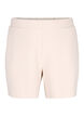 L&oslash;stsittende shorts med lommer, Beige, Packshot image number 0