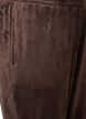 Loose fit velourbukser, Brun, Packshot image number 2