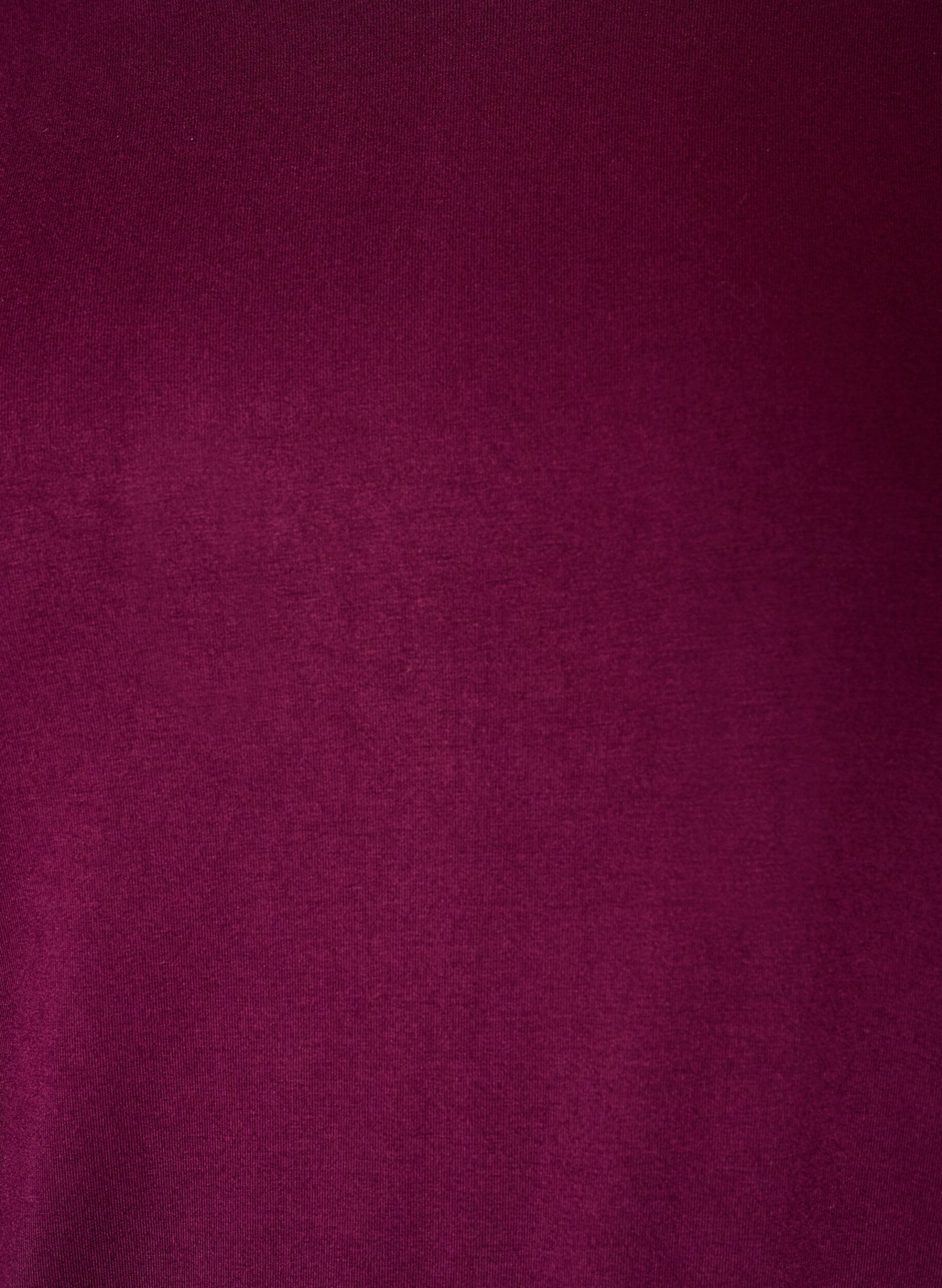 ZizziJerseybluse med albuelange ballongermer, Lilla, Packshot image number 2