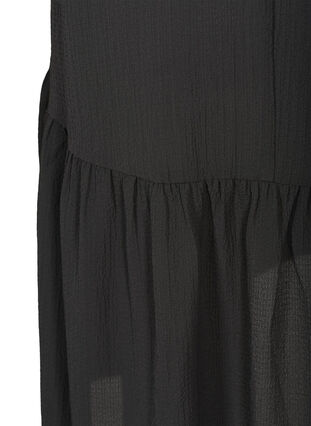 Kjole med 2/4-ermer og A-form, Black, Packshot image number 3