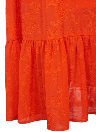 Langermet midi kjole i jacquard look, Orange.com, Packshot image number 3