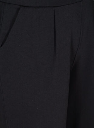 Culottebukser med lommer, Black, Packshot image number 2