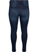 Supersmale jeans med h&oslash;y midje, Dark Blue, Packshot image number 1