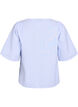 FLASH - Stripete bluse med sløyfer, Blå, Packshot image number 1