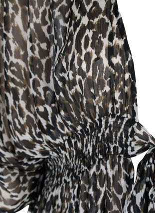 Strandkimono med mønster, Leopard Print, Packshot image number 2