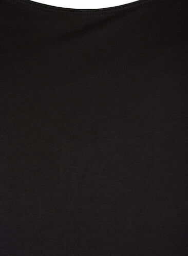 Topp til gravide med ammefunksjon, Black, Packshot image number 2