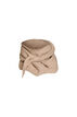 Strikket trekantskjerf, Beige, Packshot image number 2