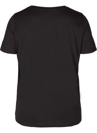 T-skjorte med print, Black FUTURE , Packshot image number 1