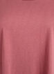 Kortermet t-skjorte i bomullsblanding, Rosa, Packshot image number 2