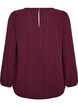 Bluse med glitter, R&oslash;d, Packshot image number 1