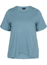T-skjorte i bomull med korte ermer, Goblin Blue